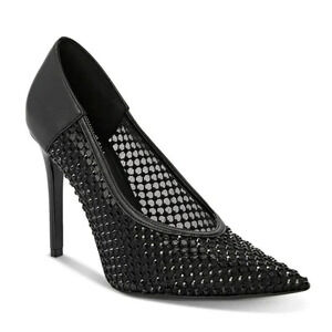 Stella McCartney Women's Stella Iconic Studded Mesh Pumps Size 36 EU (MSRP $995)